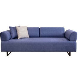 Καναπές - Κρεβάτι Τριθέσιος Infinity 560ARE1321 220x90x80cm Blue
