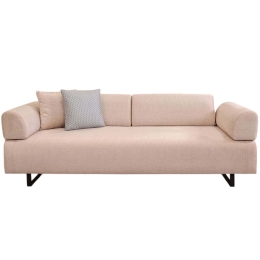 Καναπές - Κρεβάτι Τριθέσιος Infinity 560ARE1325 220x90x80cm Beige