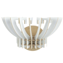 Φωτιστικό Τοίχου - Απλίκα 390FLH2119 32x22x19cm E27 40W White Opviq