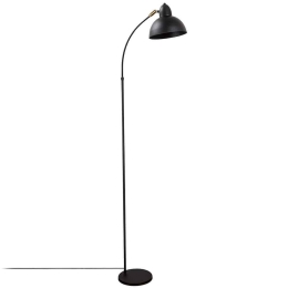 Φωτιστικό Δαπέδου Varzan 942FLG1506 20x43x162cm 1xE27 15W Black-Gold Opviq