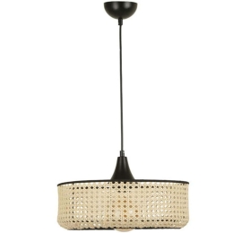 Φωτιστικό Οροφής Zack 941RTN1120 Φ34x70cm 1xE27 40W Beige Opviq