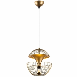 Φωτιστικό Οροφής Telmander 942FLG1253 30x30x45/135cm 1xE27 40W Gold Opviq