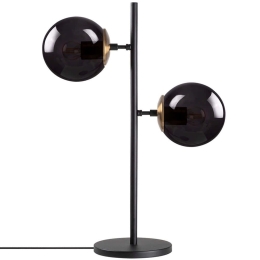 Φωτιστικό Επιτραπέζιο Fazli 942FLG1817 40x17x57cm 2xE14 40W Black-Gold Opviq
