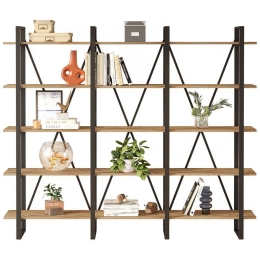 Βιβλιοθήκη 956LCS1410 219,6x34x180cm Pine