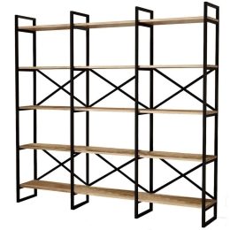 Βιβλιοθήκη 956LCS1416 170x30x175cm Pine