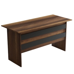 Γραφείο 956LCS1101 140x60x73,8cm Walnut-Anthracite