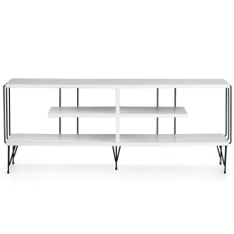 Έπιπλο Τηλεόρασης Eze 854KLN3045 120x30x44,5cm White