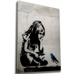 Πίνακας Καμβάς 966BRS1198 70x100cm Multi Wallity Κάθετοι Ξύλο, Καμβάς