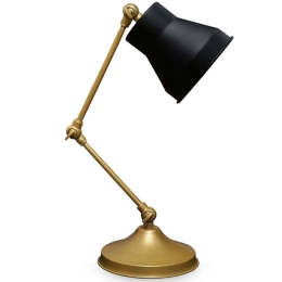 Φωτιστικό Επιτραπέζιο 780SGN2631 12x12x43cm 1xE14 40W Black-Gold Opviq