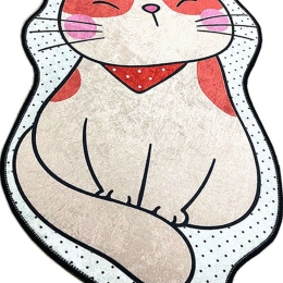 Χαλί Katze Orange-White Conceptum Hypnose 60X90cm