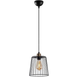 Φωτιστικό Οροφής Pirlo 942FLG1318 21x21x123cm 1xE27 40W Black-Gold Opviq