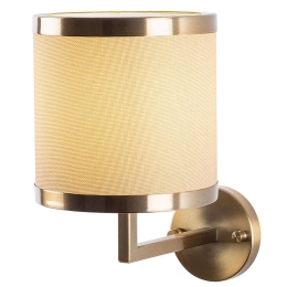 Φωτιστικό Τοίχου - Απλίκα Way 942FLG1361 18x28x30cm E27 40W Gold-White Opviq