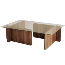 Τραπέζι Σαλονιού Escape 552NOS2232 105x65x30cm Walnut