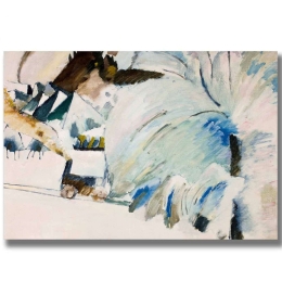 Πίνακας Καμβάς 677VSL1156 100x70cm Multi Wallity Οριζόντιοι Ξύλο, Καμβάς