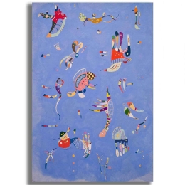 Πίνακας Καμβάς 677VSL1168 70x100cm Multi Wallity Κάθετοι Ξύλο, Καμβάς