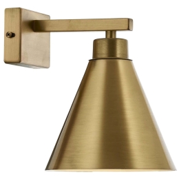 Φωτιστικό Τοίχου - Απλίκα 683AVN2216 15x20x20cm E27 6W Gold Opviq