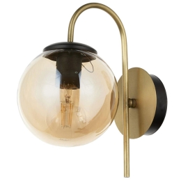 Φωτιστικό Τοίχου - Απλίκα 683AVN2221 20x20x25cm 1xE27 6W Black-Bronze Opviq
