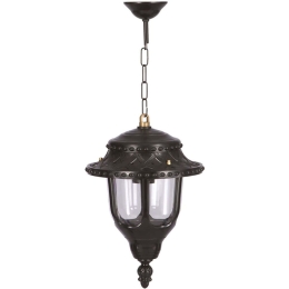 Φωτιστικό Οροφής 685AVN1194 Φ25x50cm E27 40W Black Opviq