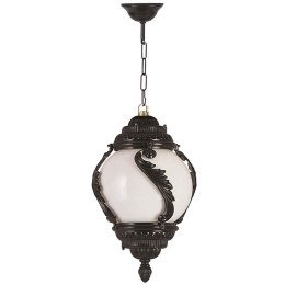 Φωτιστικό Οροφής 685AVN1211 Φ30x85cm E27 40W Black Opviq