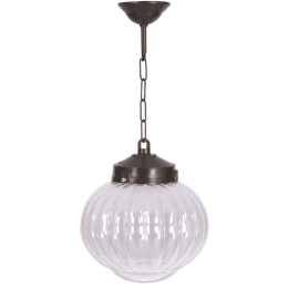 Φωτιστικό Οροφής 685AVN1248 Φ23x45cm E27 40W Black Opviq