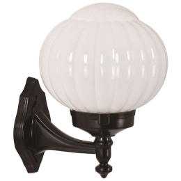 Φωτιστικό Τοίχου - Απλίκα 685AVN1250 27x23x30cm E27 40W Black-White Opviq