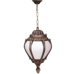 Φωτιστικό Οροφής 685AVN1329 Φ20x50cm E27 40W Brown Opviq