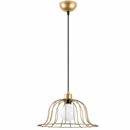 Φωτιστικό Οροφής Boey 942FLG1406 35x35x121cm 1xE27 40W Gold-Black Opviq