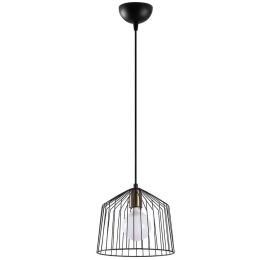 Φωτιστικό Οροφής Cat 942FLG1416 26x26x121cm 1xE27 40W Black Opviq