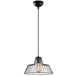 Φωτιστικό Οροφής Hakcu 942FLG1443 30x30x116cm 1xE27 40W Black-Gold Opviq