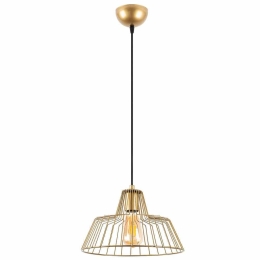 Φωτιστικό Οροφής Hakcu 942FLG1446 30x30x116cm 1xE27 40W Gold Opviq