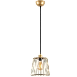 Φωτιστικό Οροφής Pirlo 942FLG1491 16x16x114cm 1xE27 40W Gold-Black Opviq