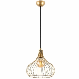 Φωτιστικό Οροφής Teldamla 942FLG1604 22x22x120cm 1xE27 40W Gold Opviq