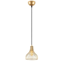 Φωτιστικό Οροφής Telyildo 942FLG1622 20x20x117cm 1xE27 40W Gold Opviq
