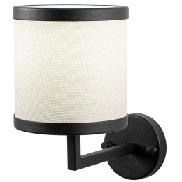 Φωτιστικό Τοίχου - Απλίκα Way 942FLG2163 18x28x30cm E27 40W Black-White Opviq