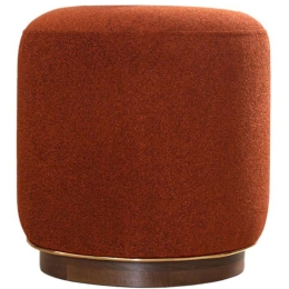 Σκαμπό Zeone 209FLF1145 42x43cm Tile Red