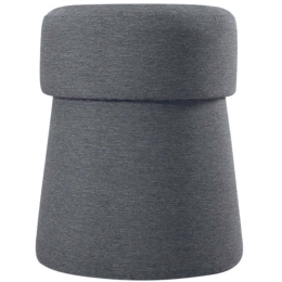 Σκαμπό Beans 209FLF1213 40x50cm Dark Grey