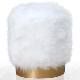 Σκαμπό Lovett 209FLF1276 40x45cm White