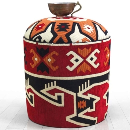 Σκαμπό Bozok 209FLF1308 40x46cm Multi