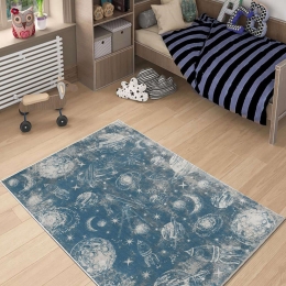 Χαλί W1010 213HFT1183 Blue-Grey Conceptum Hypnose 80X120cm