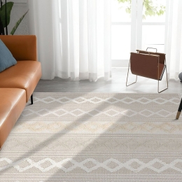 Χαλί W1121 213HFT2201 Beige-Cream Conceptum Hypnose 60X100