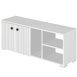 Παπουτσοθήκη Sarandon 475OLV1820 120x31,4x51,6cm White Μοριοσανίδα, Μελαμίνη