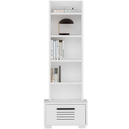 Βιβλιοθήκη Dawn 475OLV2109 35x25,6x152,2cm White