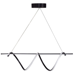 Φωτιστικό Οροφής - Ράγα Tauri 166PRG1105 110x30x80cm Led 60-80W 4000K Black Opviq