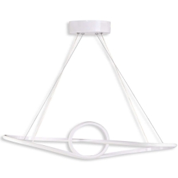 Φωτιστικό Οροφής - Ράγα Canum 166PRG1137 80x20x80cm Led 40-60W 4000K White Opviq