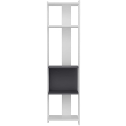 Ραφιέρα Δαπέδου Abis Narrow 935CMN1154 43,6x26,8x165cm White-Anthracite