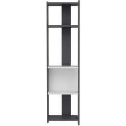 Ραφιέρα Δαπέδου Abis Narrow 935CMN1155 43,6x26,8x165cm Anthracite-White