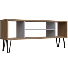 Έπιπλο Τηλεόρασης Garvin 935CMN1438 120x25x46,6cm Oak-White