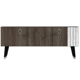 Έπιπλο Τηλεόρασης Tarab 327ODS1119 120x30x50cm Walnut