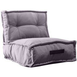 Πουφ Omi 379VLV3402 60x60x62cm Grey