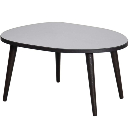 Τραπέζι Σαλονιού Gusto 552NOS2275 75x55x38cm Black-Fume